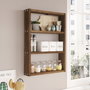 Hanah Home Estantería de Pared Nogal